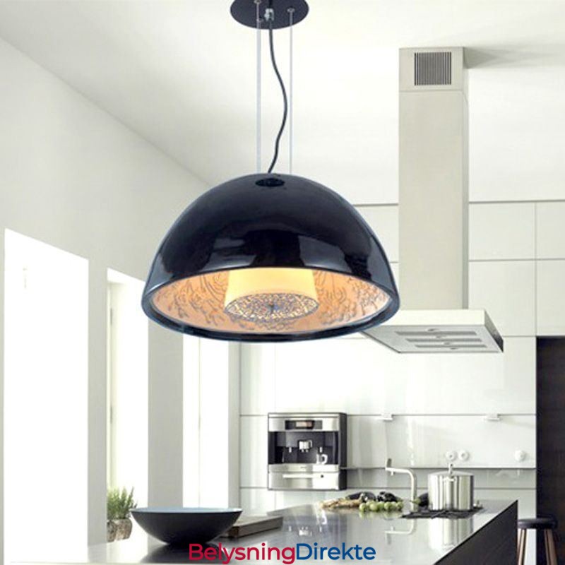 Halvsirkelformede Pendellamper Nordisk Minimalistisk Pendellampe Kafé