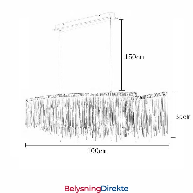 Moderne Pendellampe Kreativ Dusk Hengende Lampe Kafé