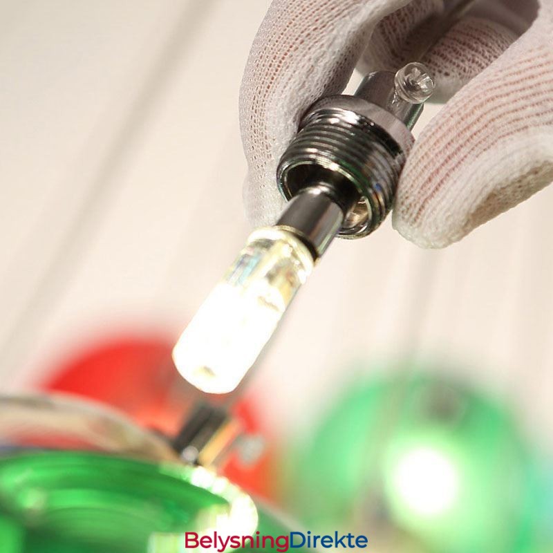 Moderne Krystallkule Anhengslampe Fargerik Krystalllysekrone (Fargerik Stil, Vennligst Kontakt Oss)