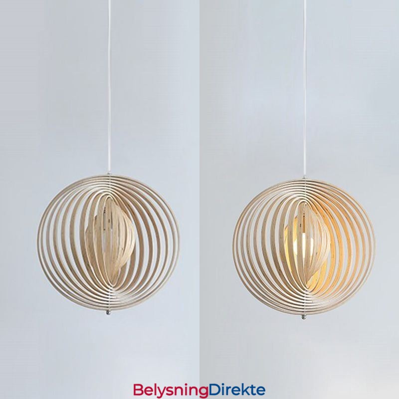 Moderne Rund Kulelysekrone I Bassved