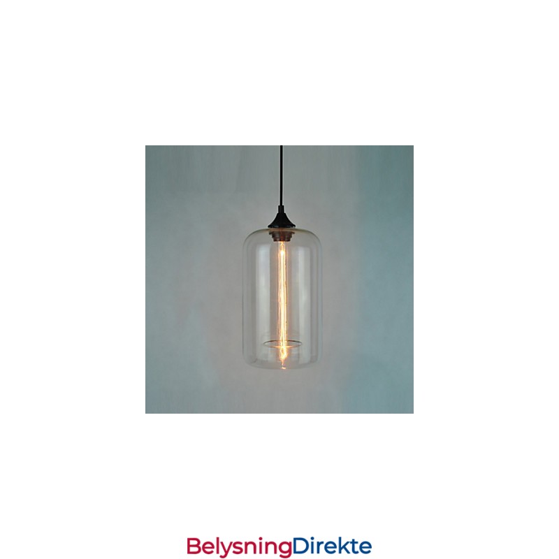 Flaskedesign Pendellampe Med 1 Lys Minimalistisk Jernmaleri