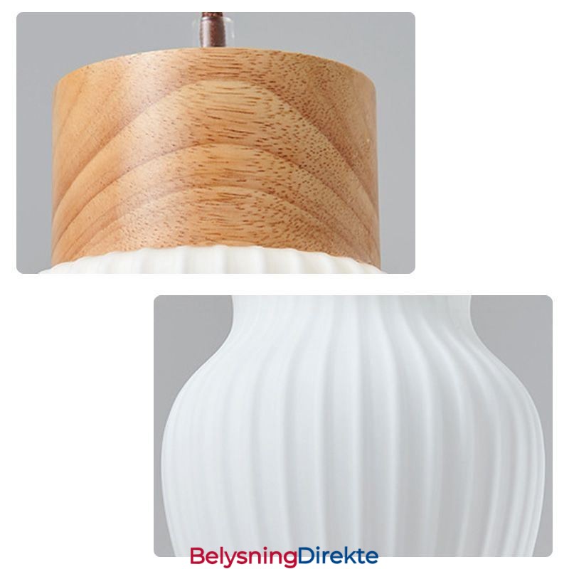 Japansk Glass Pendellampe Kreativ Dekorasjon Hengende Lampe