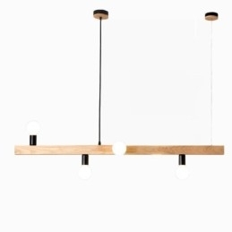 Japansk Anhengslampe I Tre, Molekyl-Lysekrone