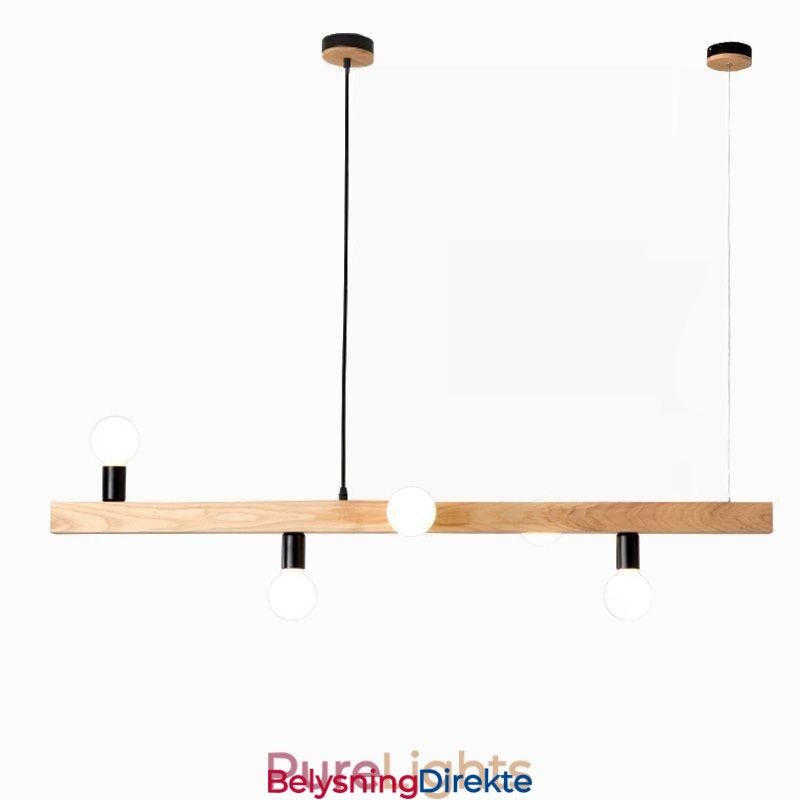 Japansk Anhengslampe I Tre, Molekyl-Lysekrone