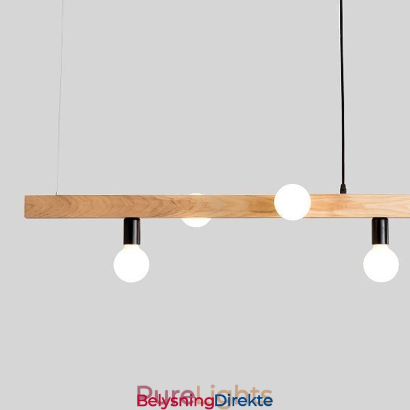 Japansk Anhengslampe I Tre, Molekyl-Lysekrone