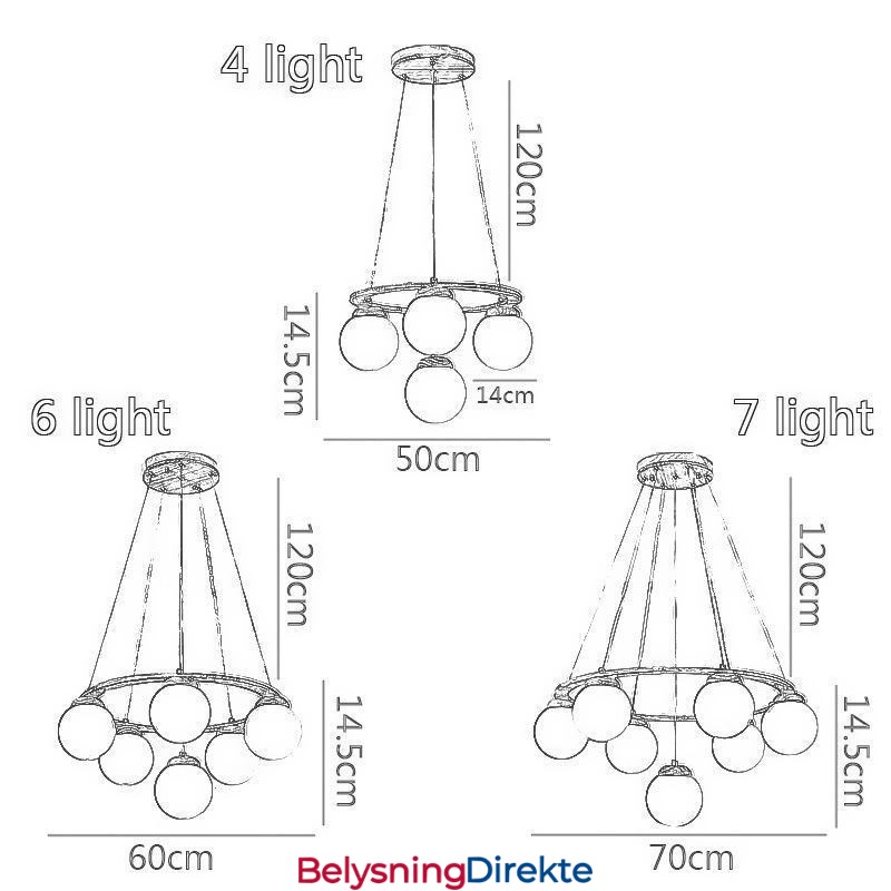 Japansk Lysekrone I Tre, Molekyl, Anhengslampe