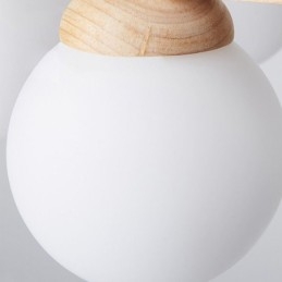 Japansk Lysekrone I Tre, Molekyl, Anhengslampe