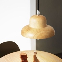 Japansk Tre Pendellampe Hatt Hengende Lampe