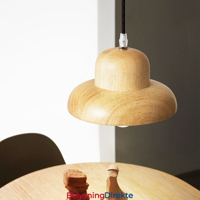 Japansk Tre Pendellampe Hatt Hengende Lampe