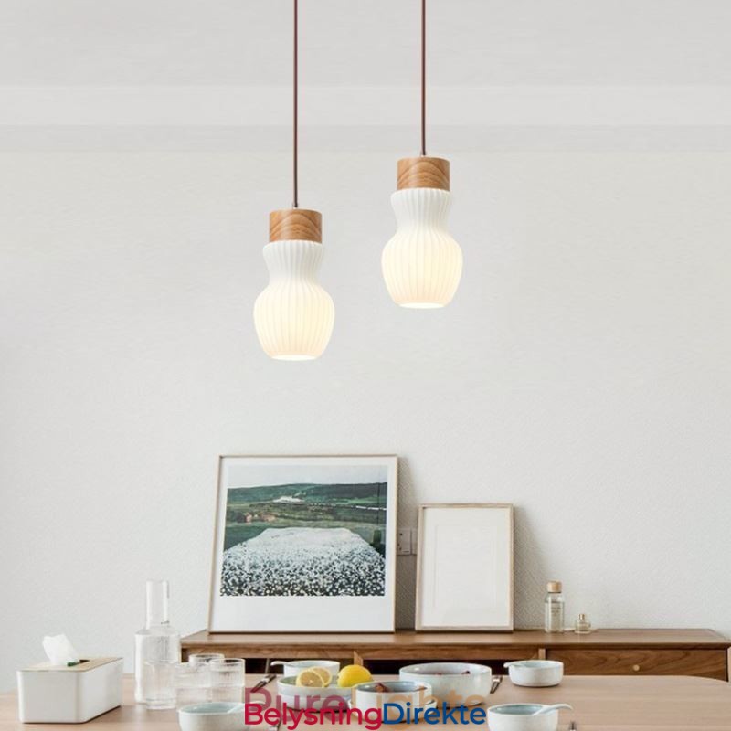 Japansk Trependellampe I Glass, Vannkoker