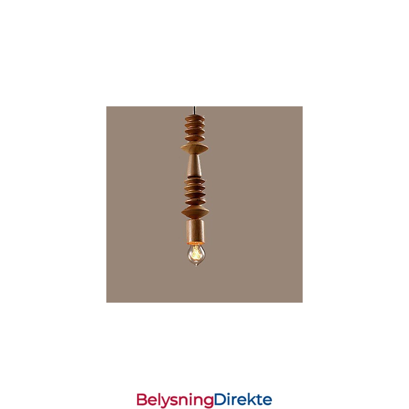 Lysekrone I Ministil, Tradisjonell Klassisk, Tre, Bambus