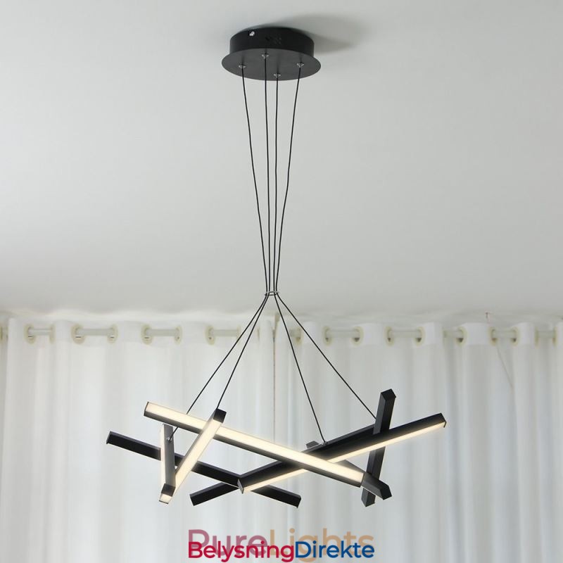 Postmoderne Lysekrone Nordisk Tregren Pendellampe