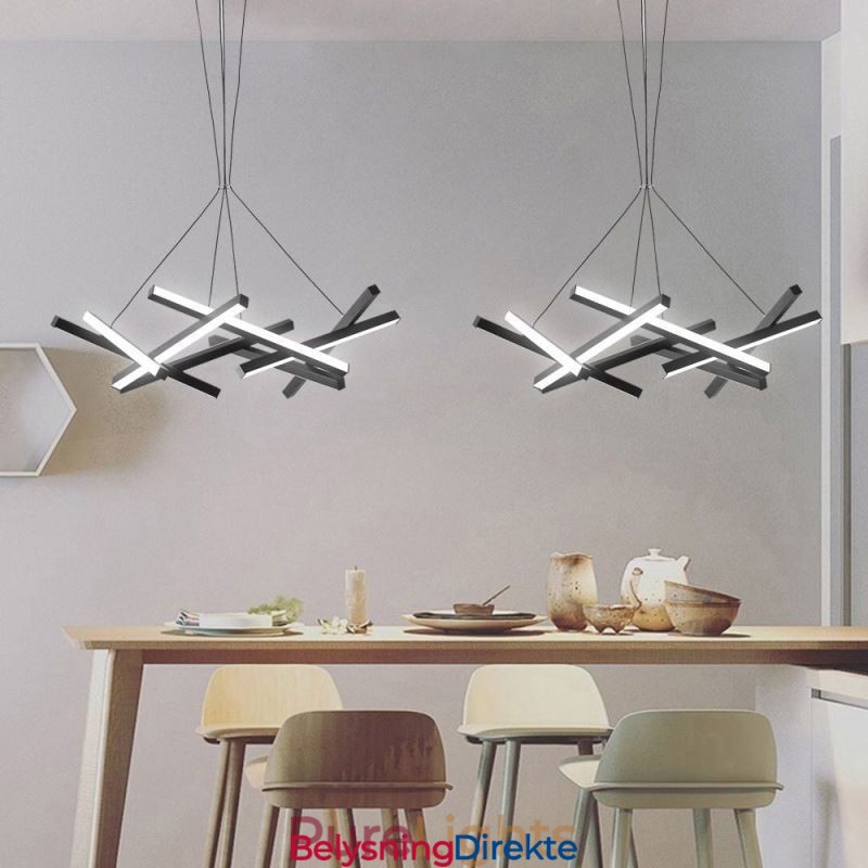 Postmoderne Lysekrone Nordisk Tregren Pendellampe