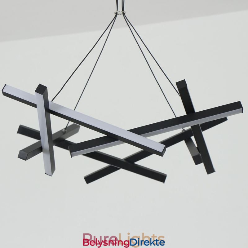 Postmoderne Lysekrone Nordisk Tregren Pendellampe