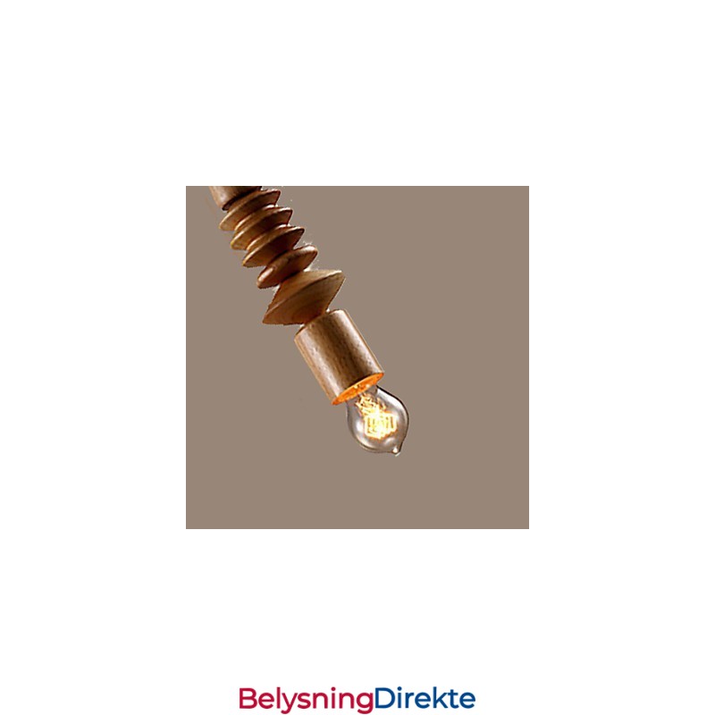 Lysekrone I Ministil, Tradisjonell Klassisk, Tre, Bambus