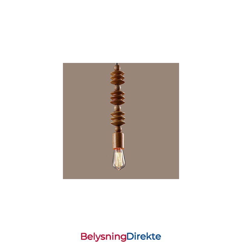 Lysekrone I Ministil, Tradisjonell Klassisk, Tre, Bambus