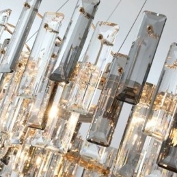 Europeisk Glasslysekrone Ovale Pendellamper