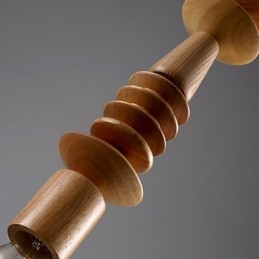 Lysekrone I Ministil, Tradisjonell Klassisk, Tre, Bambus