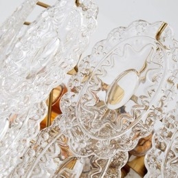 Moderne Glass Anhengslampe Dekorasjon Bronse Gull Lysekrone