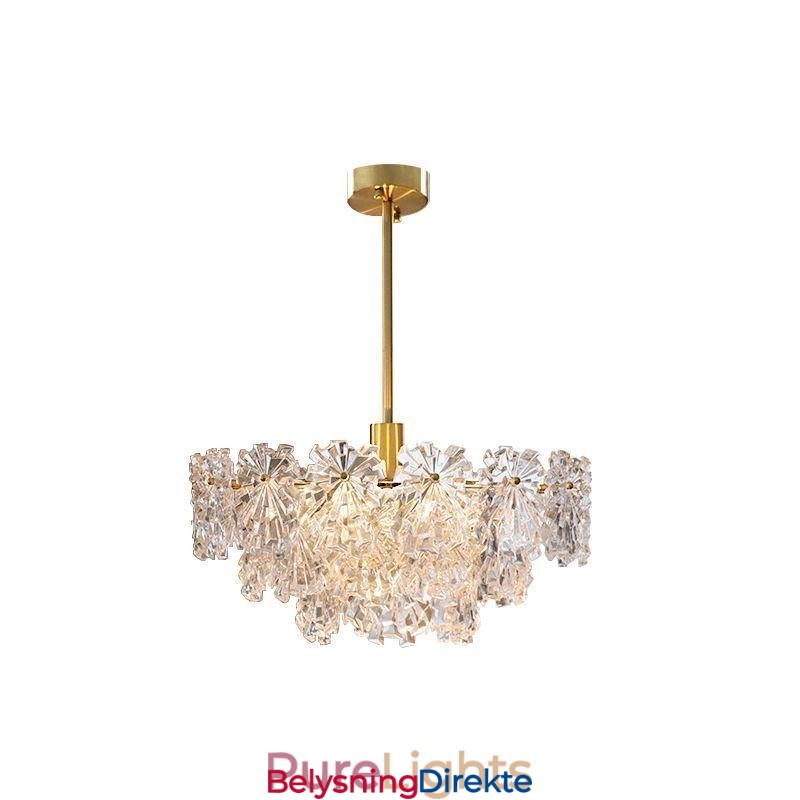 Luksuriøs Pendellampe Til Hjemmeinnredning I Glass, Lysekrone, Stue