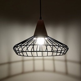 Moderne Samtidsmaleri Metalllysekrone