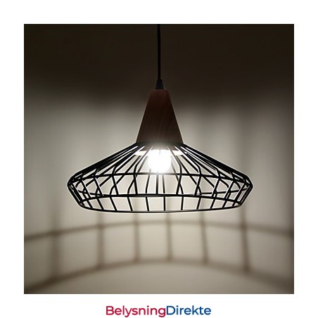 Moderne Samtidsmaleri Metalllysekrone