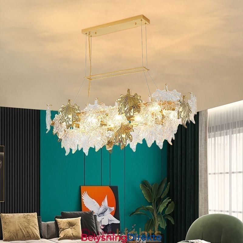 Maple Leaf Pendellampe Hjemmedekor Glassbelysning