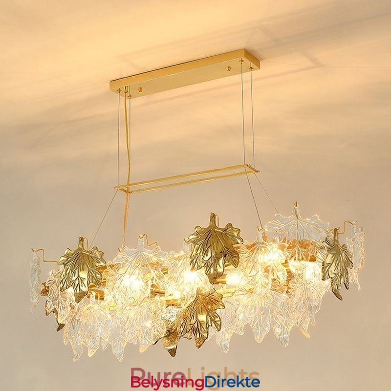 Maple Leaf Pendellampe Hjemmedekor Glassbelysning