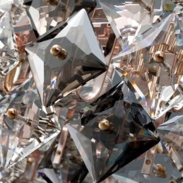 Luksuriøs Lysekrone I Glass, Moderne Minimalistisk Pendellampe For Stue