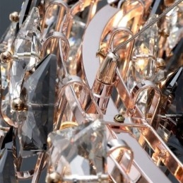 Luksuriøs Lysekrone I Glass, Moderne Minimalistisk Pendellampe For Stue