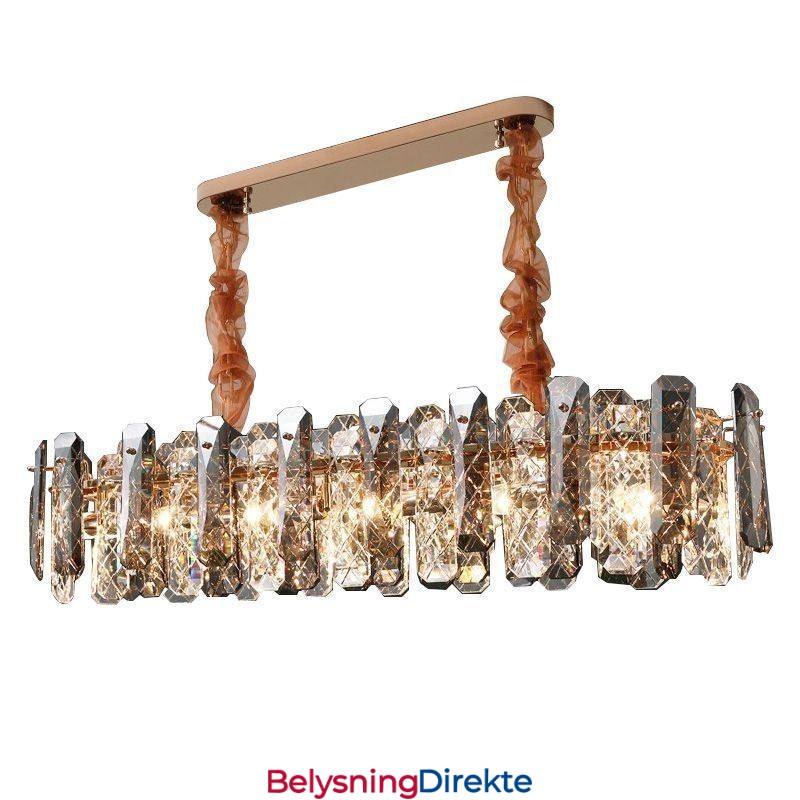 Moderne Glass Pendellampe Luksuriøs Hengende Belysningsarmatur For Spisestue