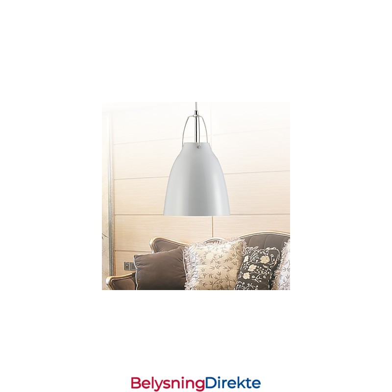 Moderne Og Inntrukket Droplight Med 1 Lyskilde I Metall