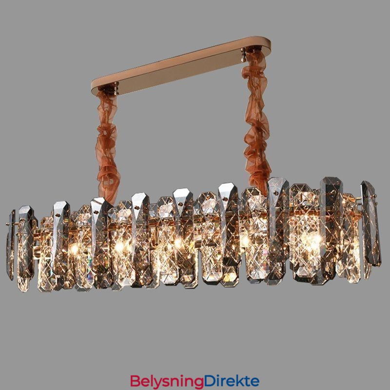 Moderne Glass Pendellampe Luksuriøs Hengende Belysningsarmatur For Spisestue