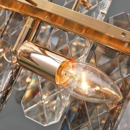 Moderne Glass Pendellampe Luksuriøs Hengende Belysningsarmatur For Spisestue