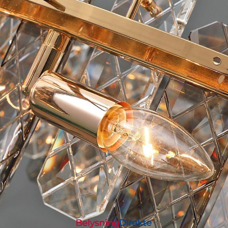 Moderne Glass Pendellampe Luksuriøs Hengende Belysningsarmatur For Spisestue