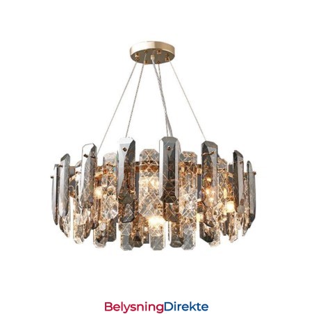 Europeisk Glass Pendellampe Luksuriøs Hengelampe