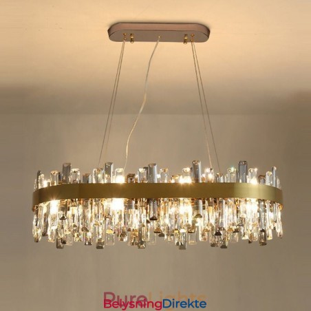 Lys Luksuriøs Lysekrone Postmoderne Glassanhengslampe