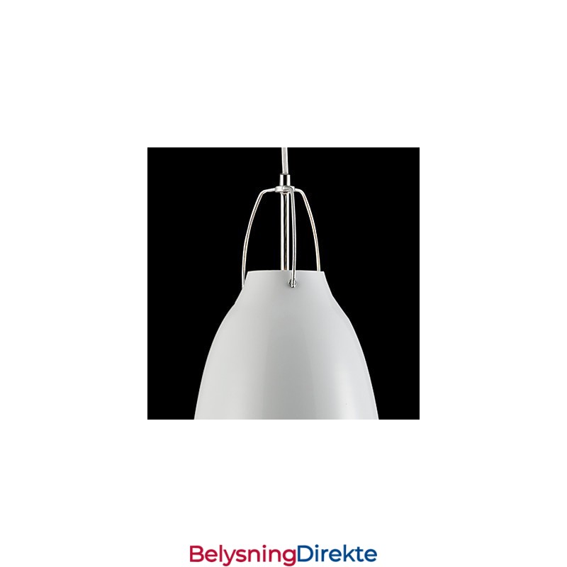 Moderne Og Inntrukket Droplight Med 1 Lyskilde I Metall