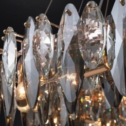 Luksuriøs Pendellampe Til Hjemmeinnredning I Glass Til Stue