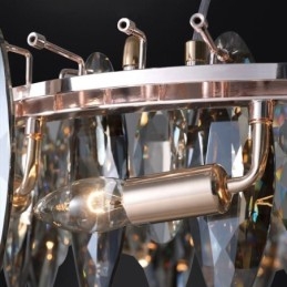 Luksuriøs Pendellampe Til Hjemmeinnredning I Glass Til Stue