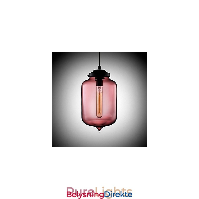 Flaskedesign Pendellampe Med 1 Lys Minimalistisk Jernmaleri