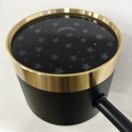 Lysekrone Med Stjerneprojeksjon Og Anhengslampe