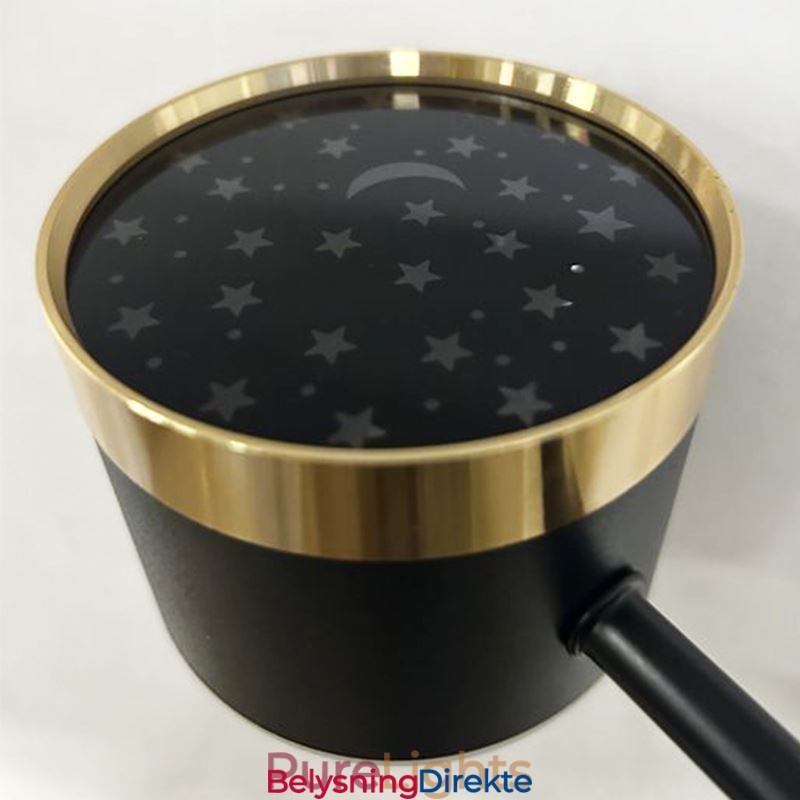 Lysekrone Med Stjerneprojeksjon Og Anhengslampe