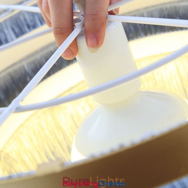 Nordisk Dekorativ Pendellampe Varm Romantisk Dusklysekrone Kreativ Hengelampe