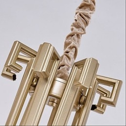 Kinesisk Stil Lysekrone Jern Kobber Imitasjonsluftlamper