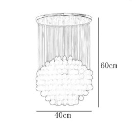 Moderne Skjellpendellampe Moderne Hengende Takbelysning For Spisestue