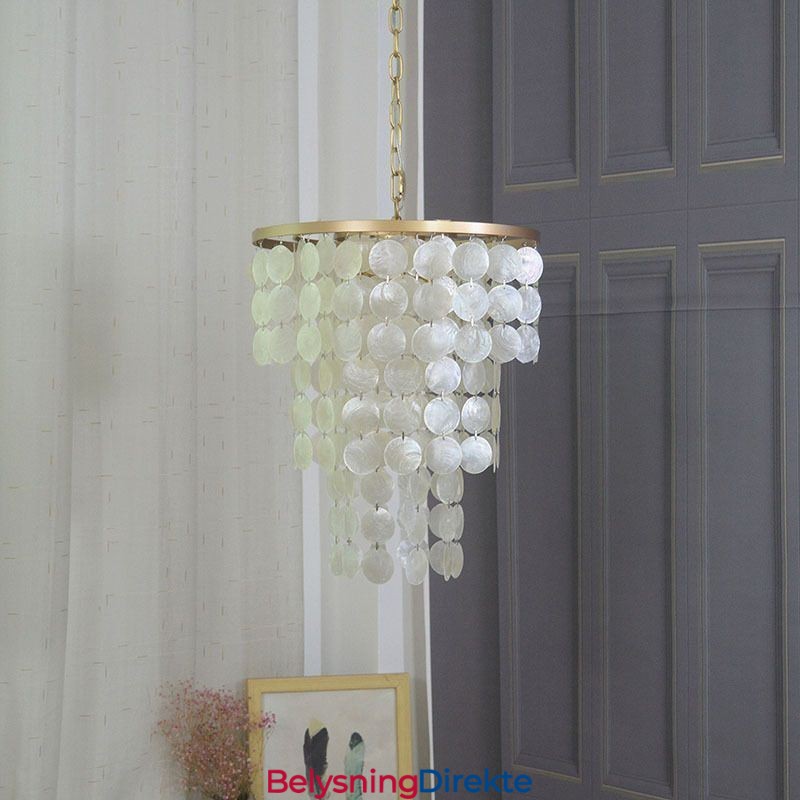 Moderne Hengende Skallbelysning I Taket