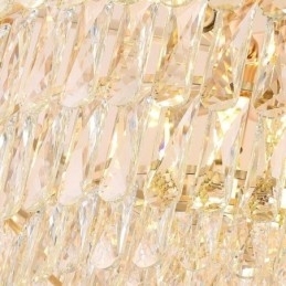 Luksuriøs Europeisk Pendellampe Krystalltaklampe