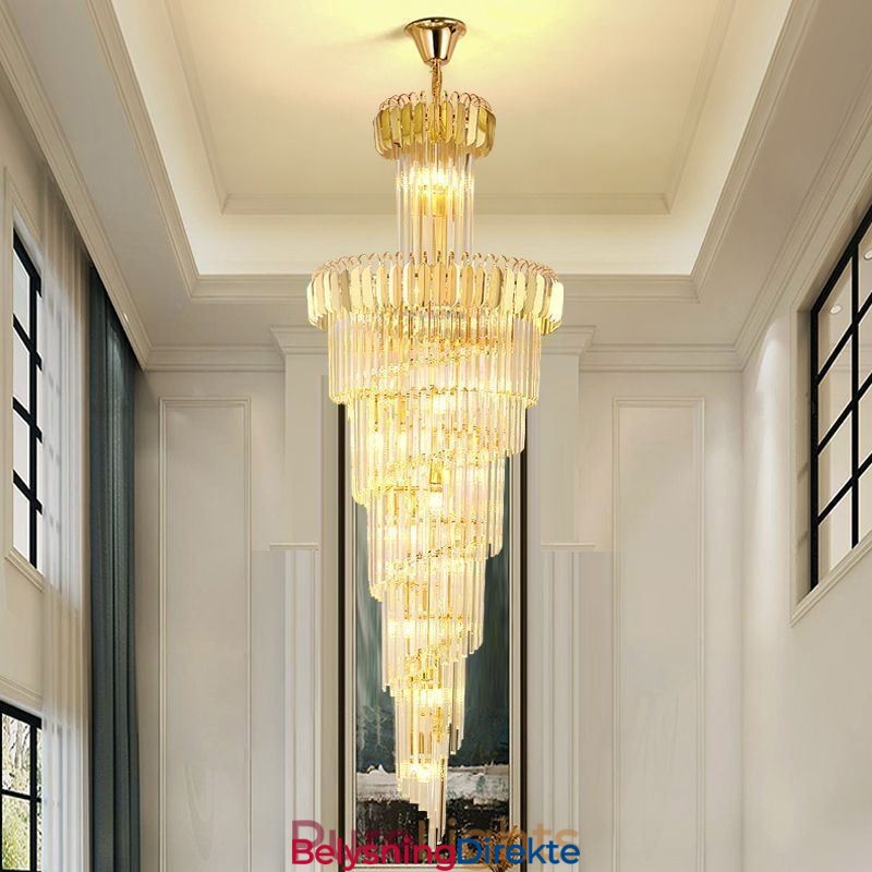 Glitrende Pendellampe Stor Taklampe