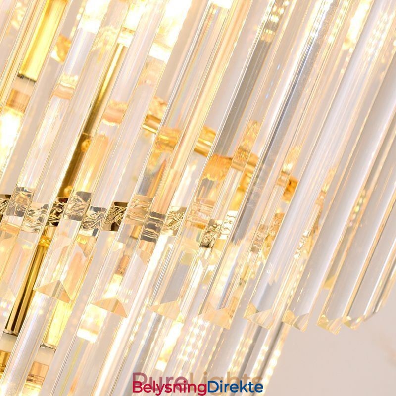 Glitrende Pendellampe Stor Taklampe